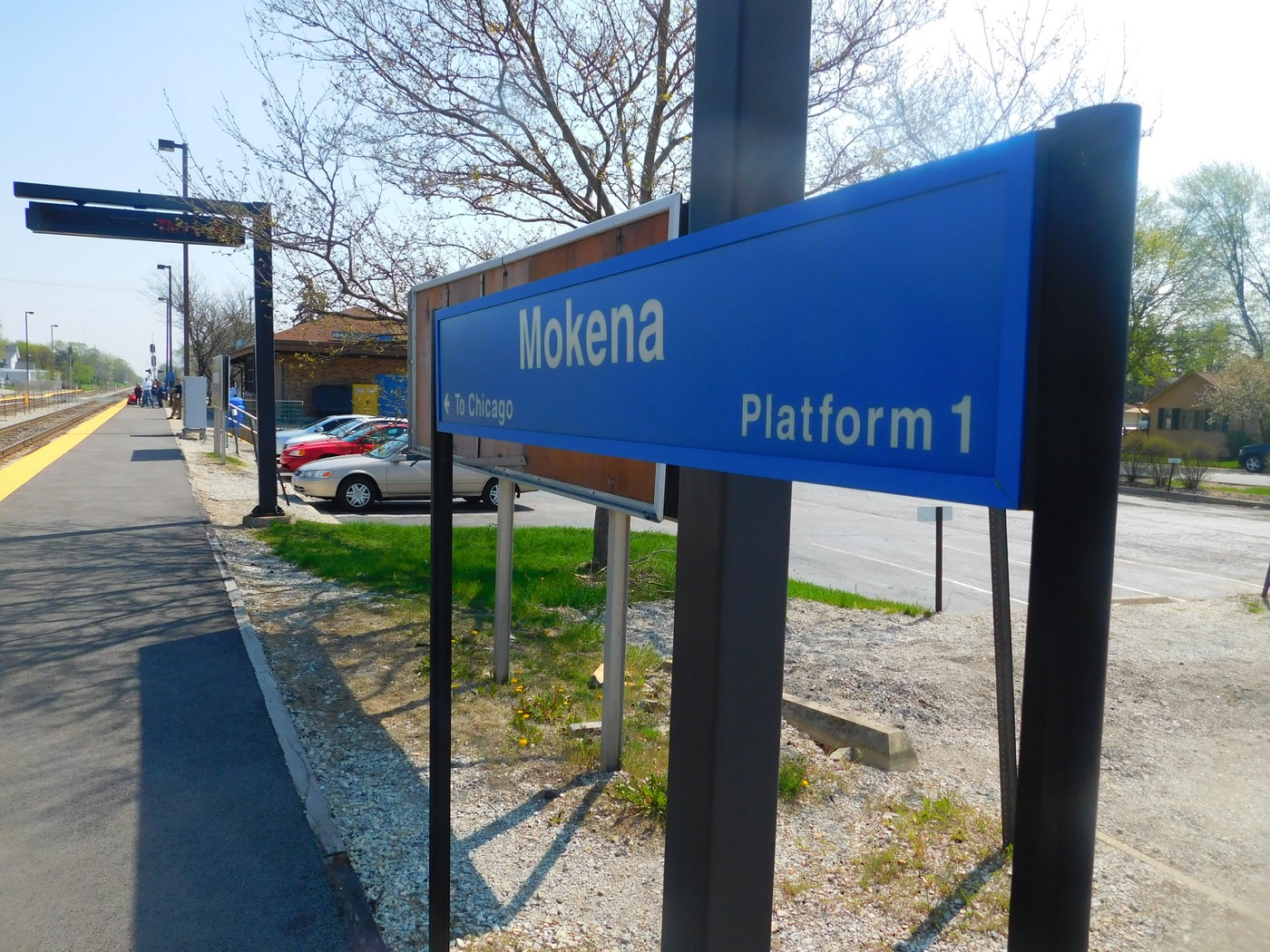 Mokena Front Street station
